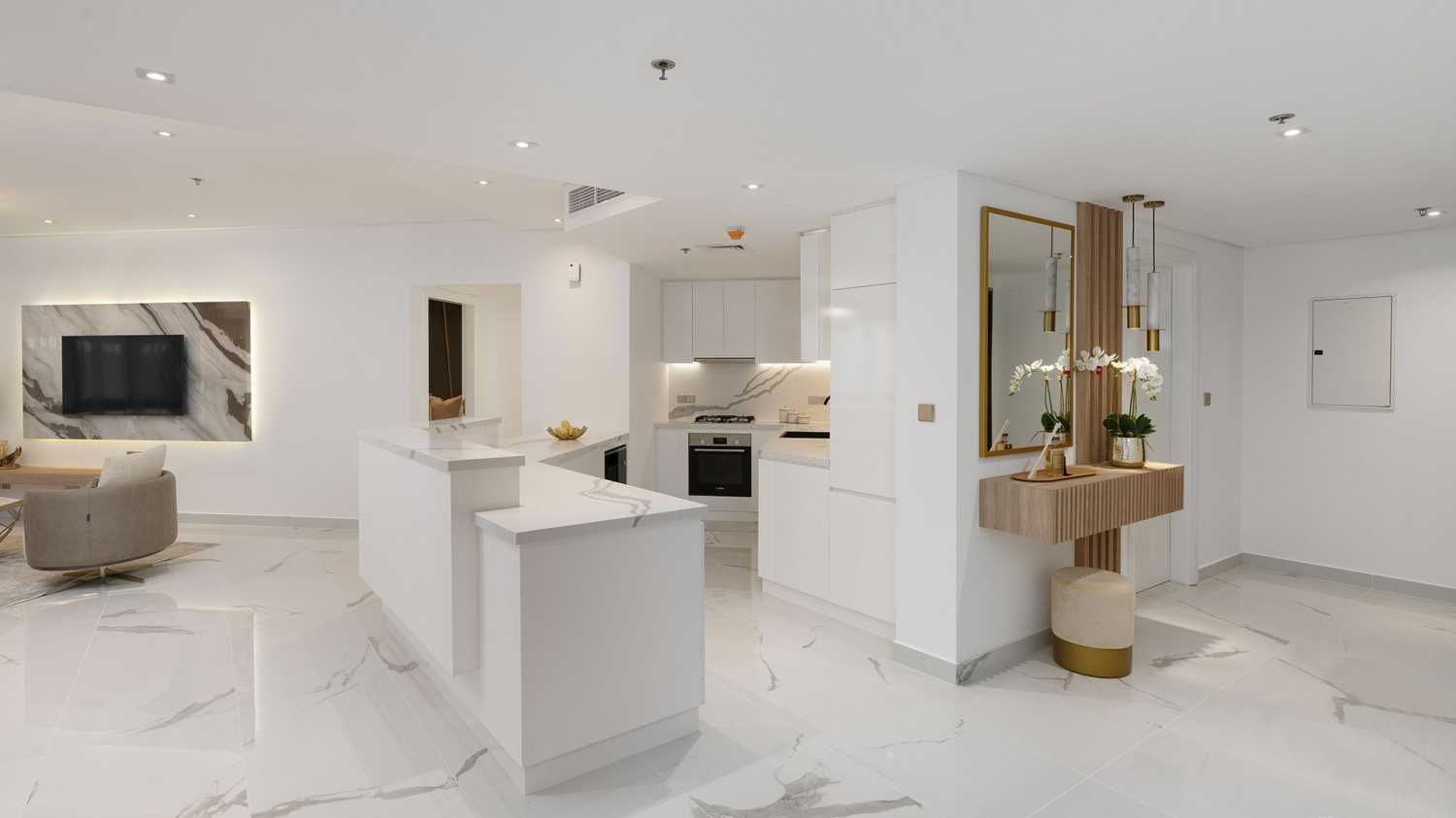 апартаменты с 3-мя спальнями-2-3