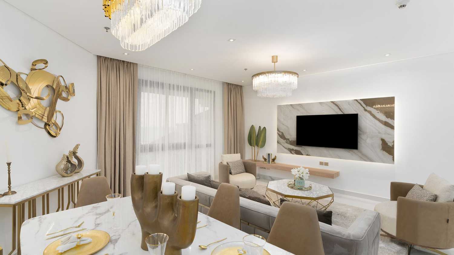 апартаменты с 3-мя спальнями-0-9